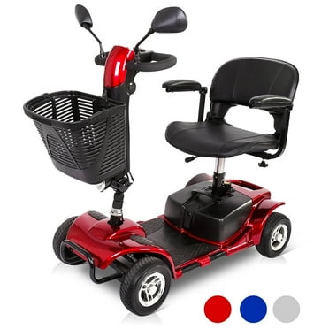 Mobility Scooter, Mobility-Scooters-for-Seniors-Adults, Powered Mobility Scooters, Handicap Electric Mobility Scooter with Seat, Foldable 4 Wheel Motorized Scooter, Folding Electric Wheelchair