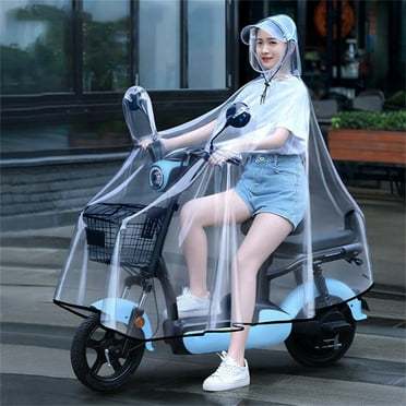 Mobility Scooter Rain Cover Waterproof Material Protect You and Your Scooter from Rain Snow Sleet and Sun