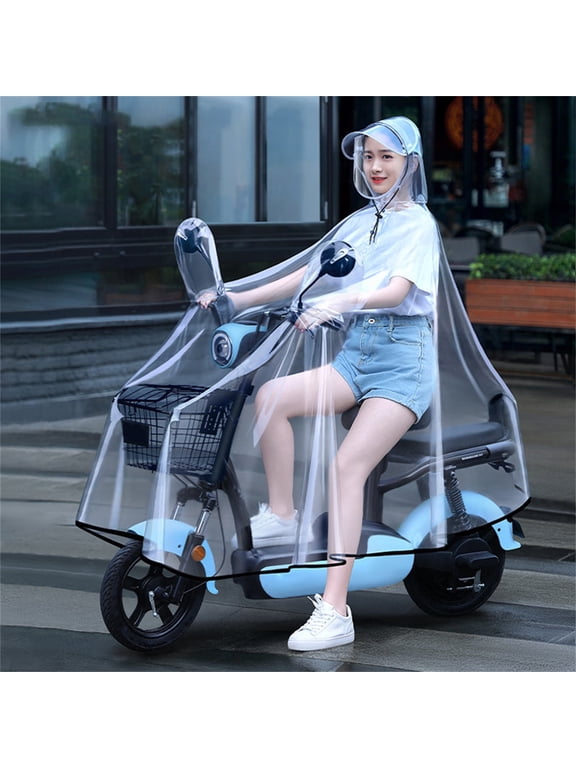 Mobility Scooter Rain Cover,Waterproof Rain Poncho Outdoors Bike Ebike Motorcycle Scooter Cycling Jacket Raincoat Cape Rain Cover