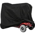 thumbnail image 1 of Mobility Scooter Storage Cover Waterproof, Wheelchair Storage Cover for Travel 3&4 Wheels Electric Scooter 190T Polyester Taffeta Protector from Dust Rain Sun - 66 x 24 x 46 inch (L x W x H), 1 of 6