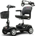 thumbnail image 1 of Mobility Scooter for Seniors, 300W Motor Compact Motorized Electric Scooter with Headlights, Anti-Tip wheels, Grey, 1 of 7