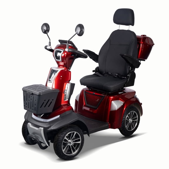 Mobility Scooter for Seniors, 500W Heavy Duty Mobility Scooters, 4 Wheel Scooter for Adults, Max 37 Mile Range & 12 Mph