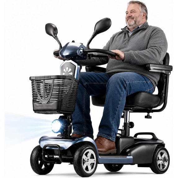 Mobility Scooter for Seniors & Adults, 19.7