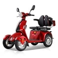 thumbnail image 1 of Mobility Scooters Fastest Mobility Scooter With Four Wheels For Adults & Seniors, Red 800W motor at 15 MPH, 1 of 9