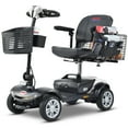 thumbnail image 1 of Mobility Scooters for Senior, Heavy Duty Electric Scooters with 300W Motor, Lightweight Compact Motorized Scooter with Headlights, Outdoor Mobility Scooter With Anti-Tip wheels, Chrome, SS1793, 1 of 7