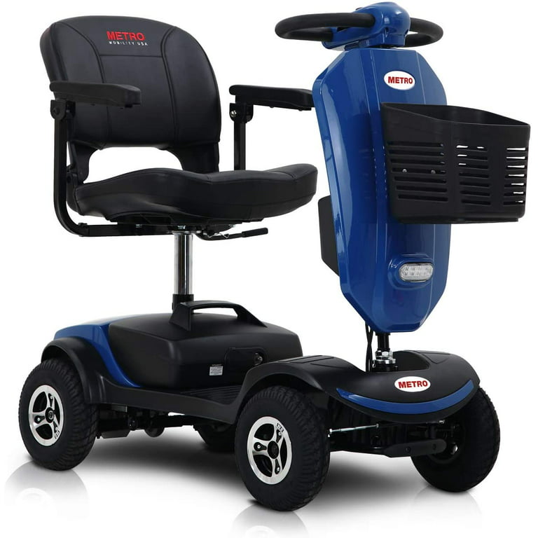 Stipendium berømt Tog Mobility Scooters for Seniors, Heavy Duty 300W Motor Motorized 4 Wheel Electric  Scooter with Windshield, Headlights & Rear LED Light, Cup Holder, USB  Charging Port, Gift Flag, 300lbs, Blue, SS113 - Walmart.com