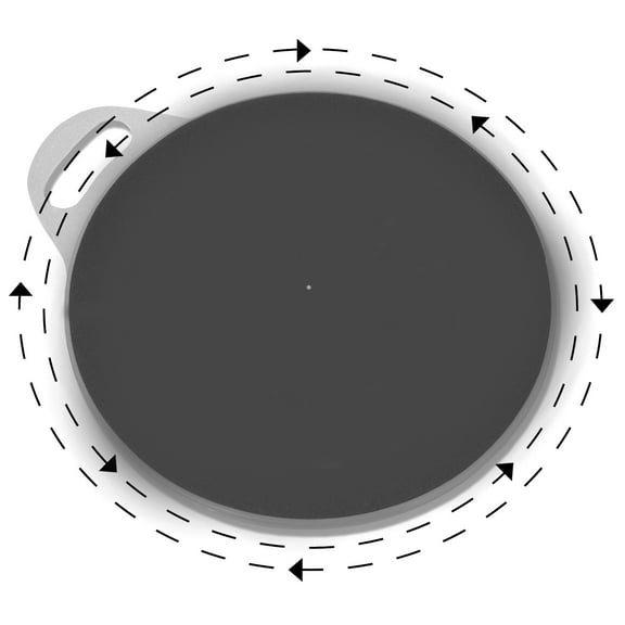 Mobility Transfer Systems SafetySure Pivot Disc Size: 18"