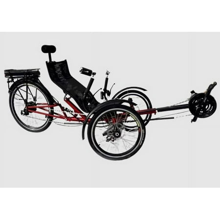 MobilityScooTrike.com Electric Recumbent 29" Tricycle with 26 MPH Speed