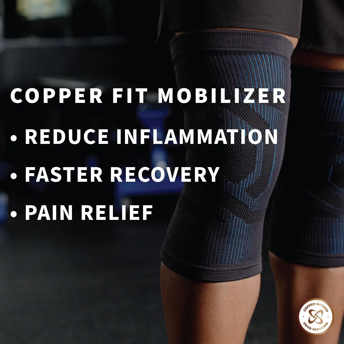 Mobilizer Knee Sleeve – ProSeries with Removable Side Stabilizers Knee ...