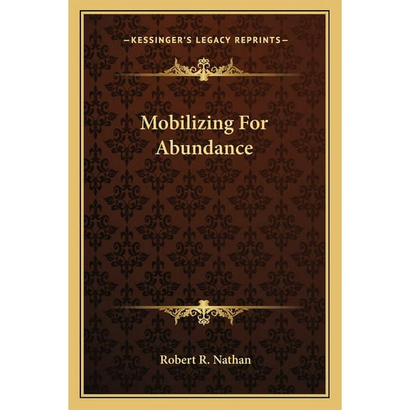 Mobilizing For Abundance (Paperback)