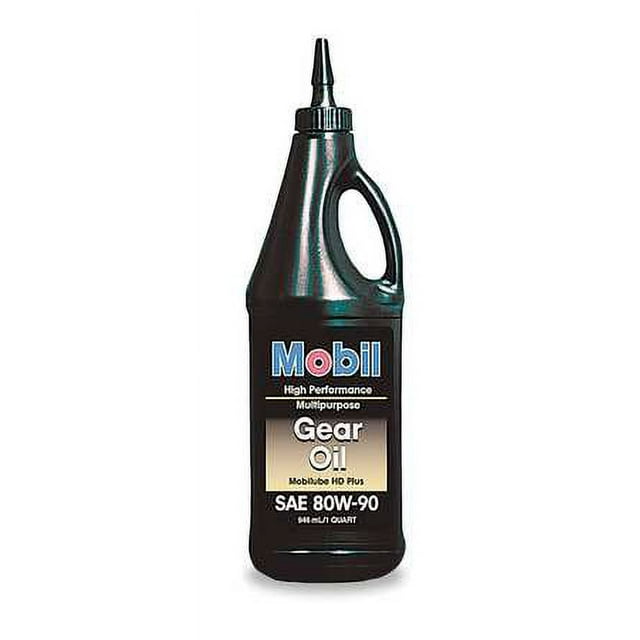 Mobilube HD Plus 80w90, Gear Oil, 1 qt.