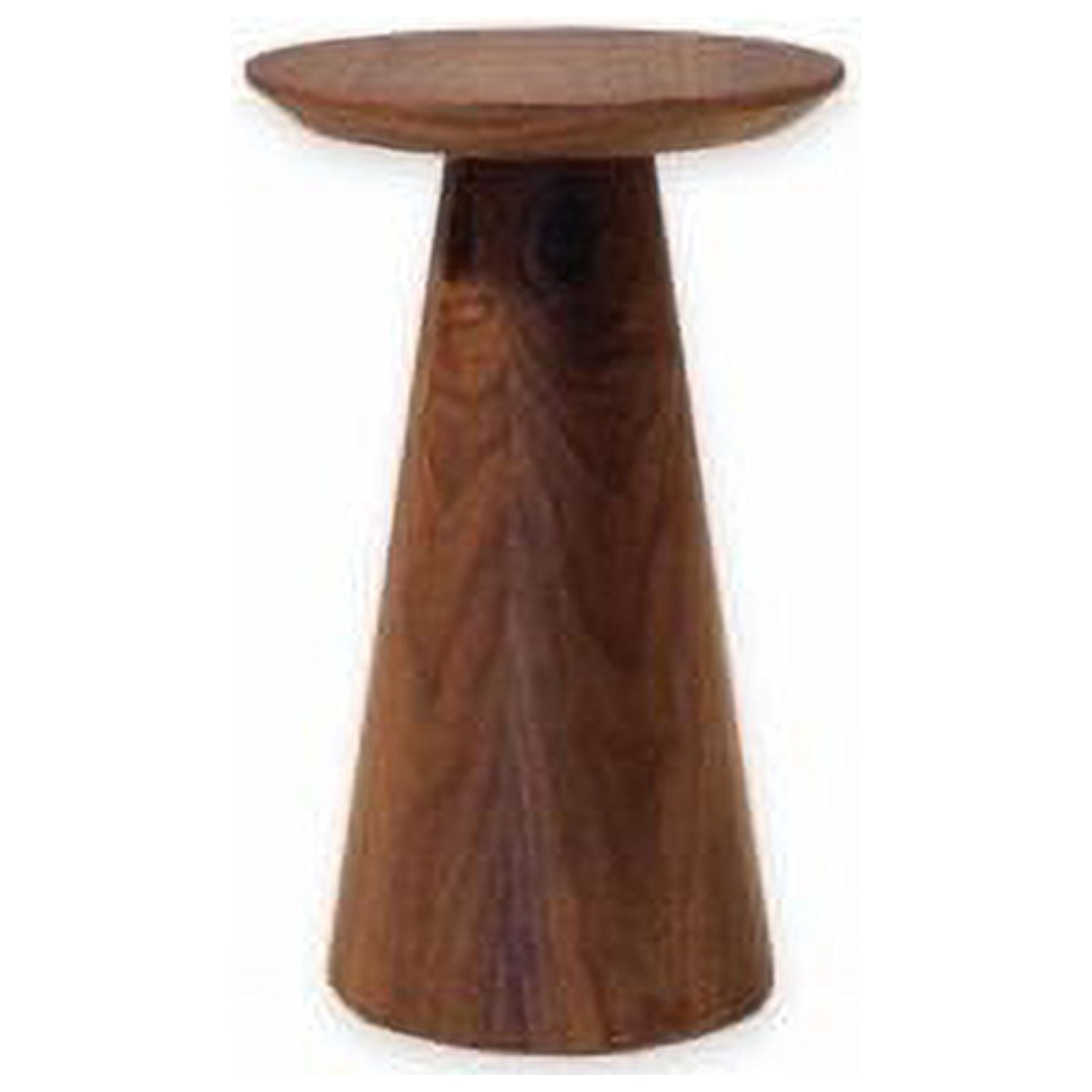 Mobital Tower Low End Table in Walnut