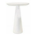 thumbnail image 1 of Mobital Tower Tall End Table in High Gloss White, 1 of 1