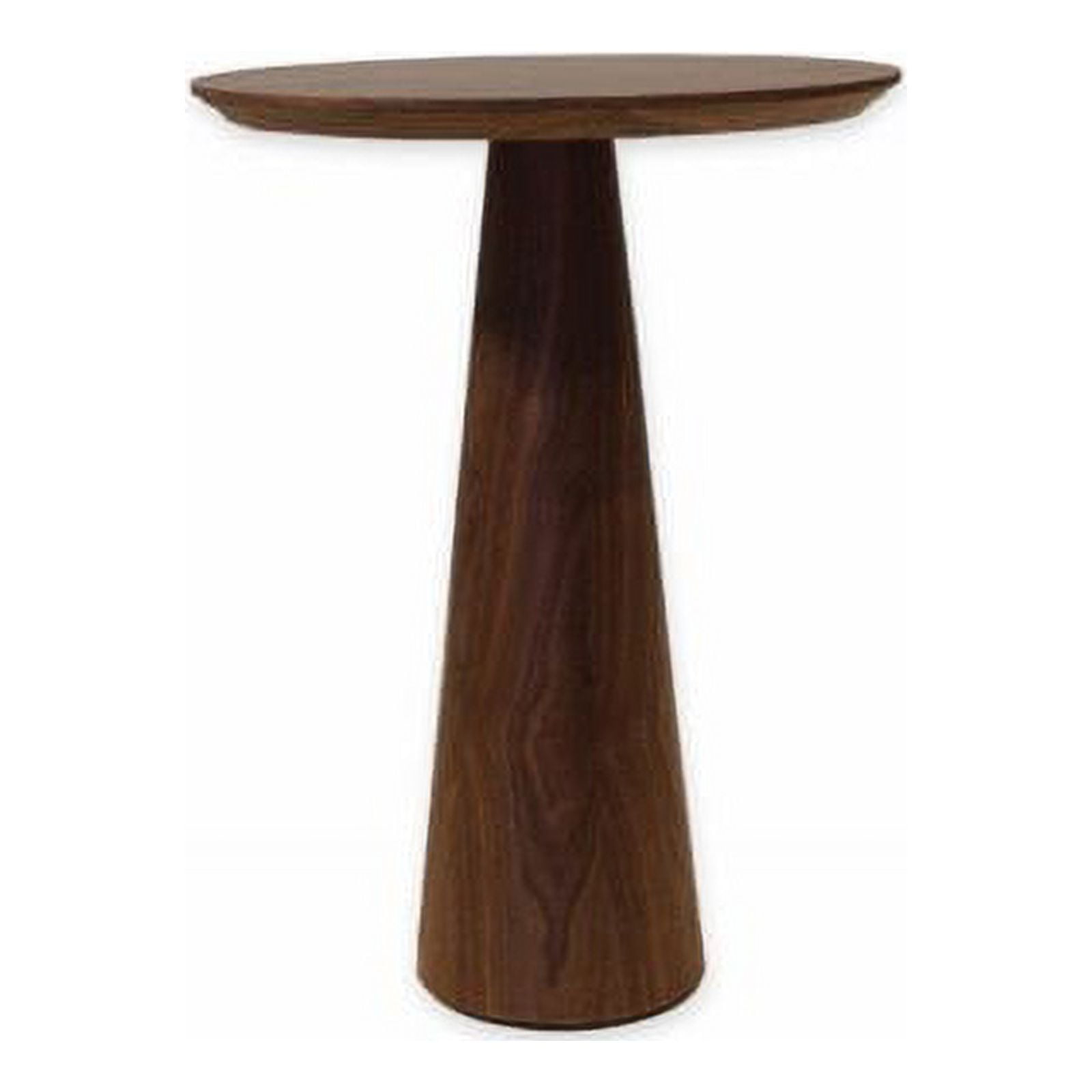 Mobital Tower Tall End Table in Walnut