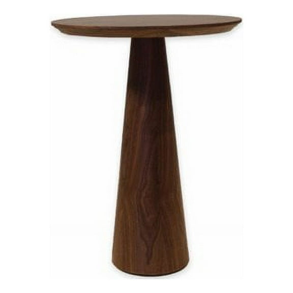 Mobital Tower Tall End Table in Walnut