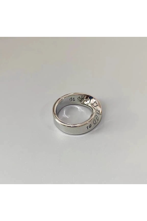 Mobius Ring for Men and Women Copper Electroplated Magellan Gloss Unisex Jewelry Hand Polished Finish Pure Look