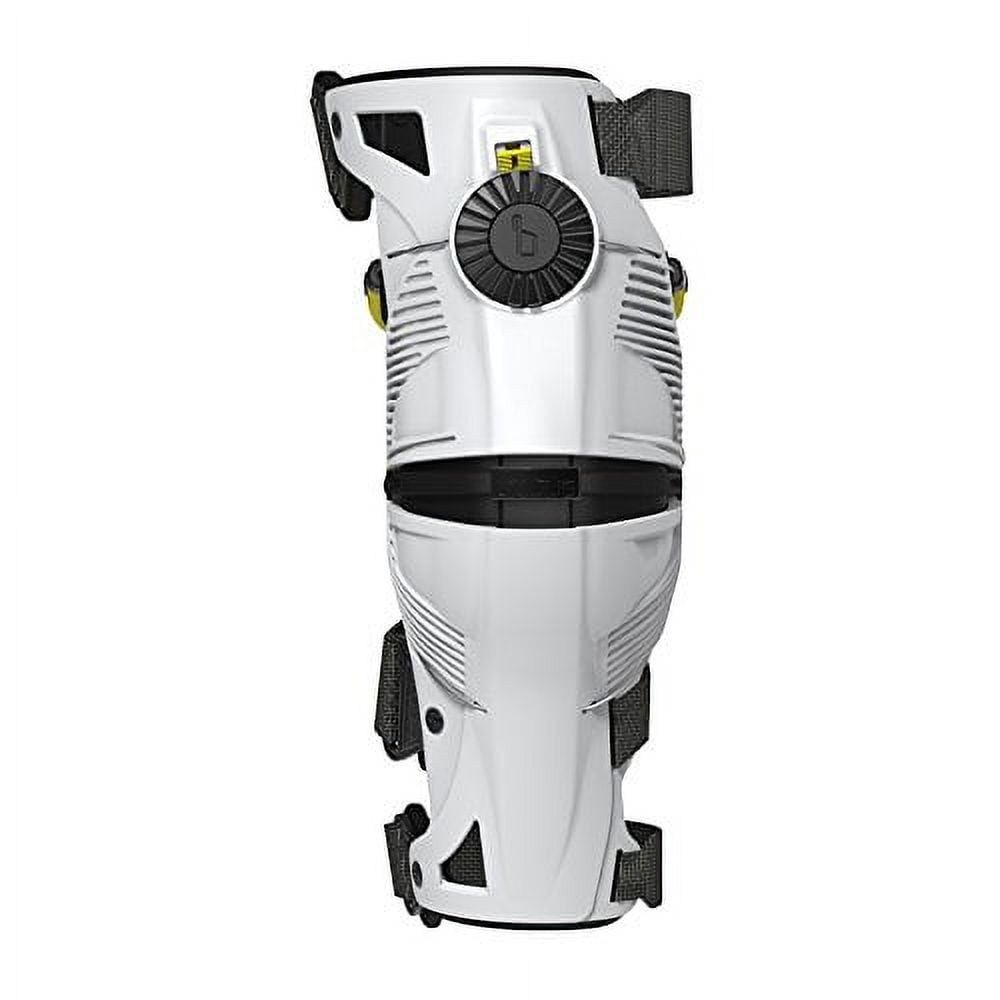 Mobius X8 Knee Braces White/Acid Yellow MD