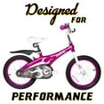 thumbnail image 1 of Mobo Lite Bike w/Training Wheels. 16" Child Bicycle, Fuchsia, 1 of 15
