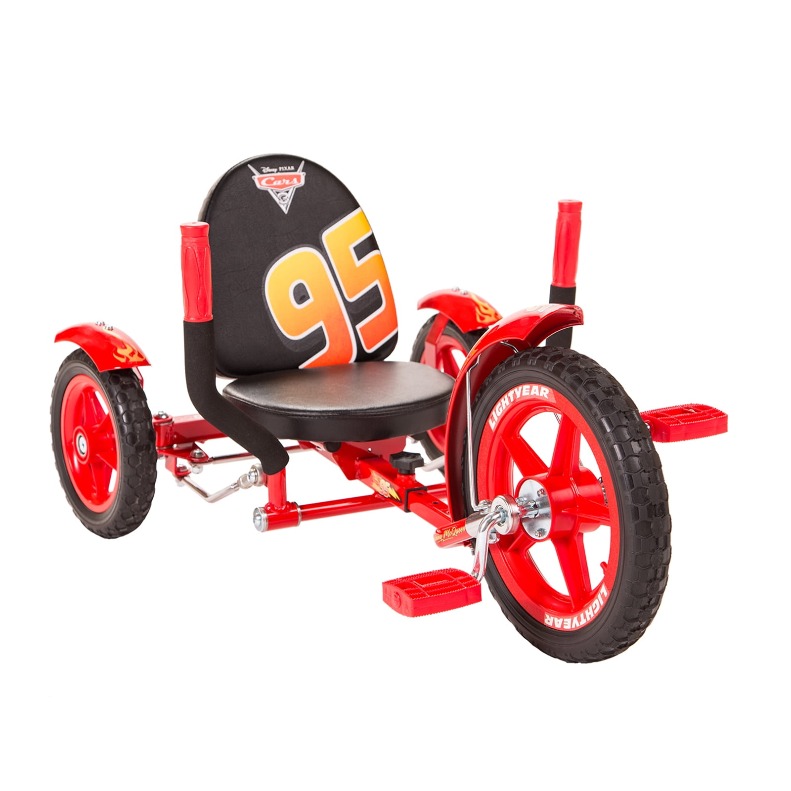 Disney lightning mcqueen pedal go kart 2025