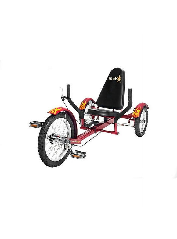 Mobo Triton The Ultimate Youth Three Wheeled Red Cruiser