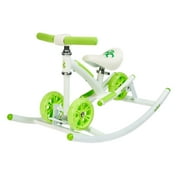 Mobo Wobo 2-in-1 Rocking Baby Balance Bike, 1-3 Years Old, Baby Ride-On Toy, Green