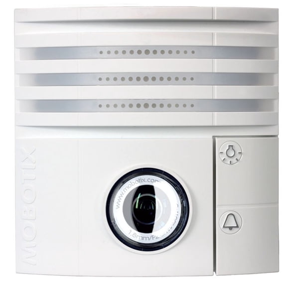 Mobotix MX-T26B-6D016 Hemispheric IP Door Station Camera 6MP H.264 H.265 SIP VoIP PoE Night Vision Motion Detection IP66 CCTV Surveillance System