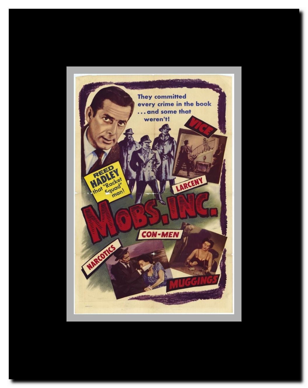 Mobs Inc. Framed Movie Poster
