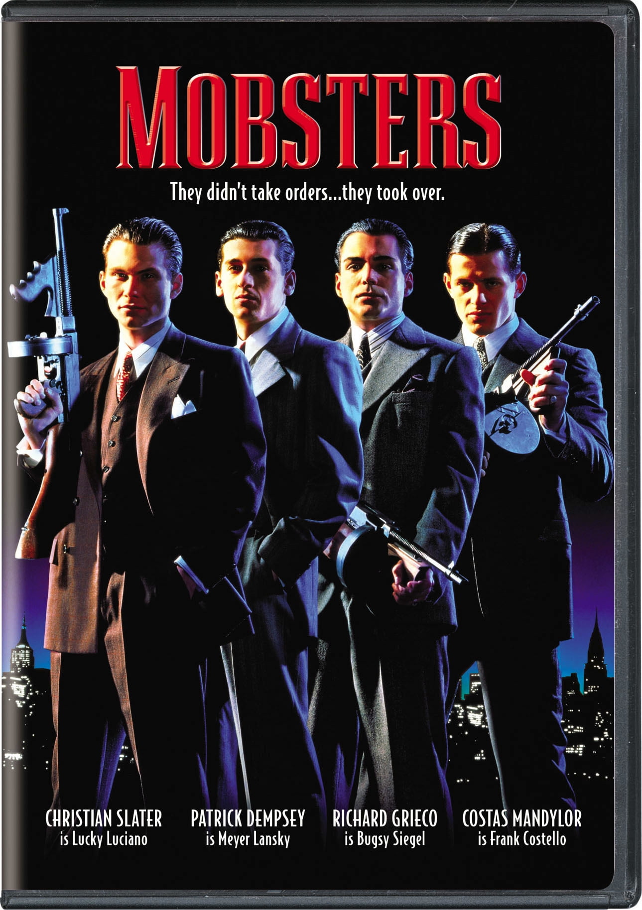 Mobsters DVD, Action and Adventure, Rated R, 104 min, Widescreen