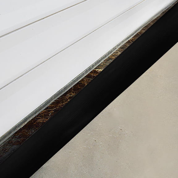 Mobutofu 1 Roll Weather Stripping Door Black EPDM for Garage Use and Homeowners