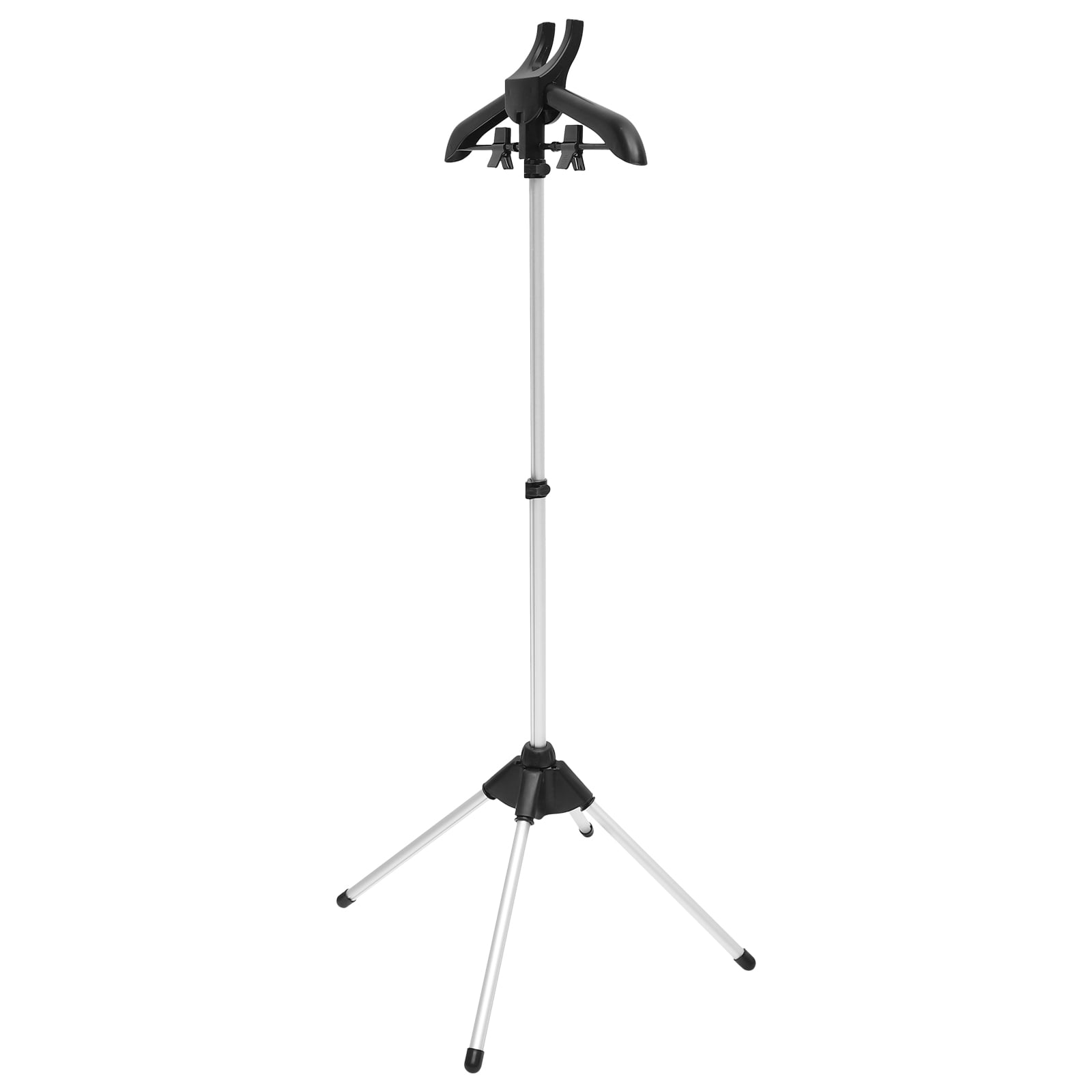 Mobutofu 1Set Foldable Portable Clothing Rack Stand with Adjustable Telescopic Rod for Steaming Garments