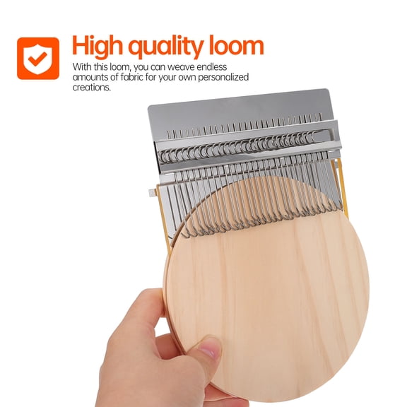 Mobutofu Hand Weaving and Knitting Wood Tool Set for Crafting Enthusiasts, Handmade Textile Accessories Kit