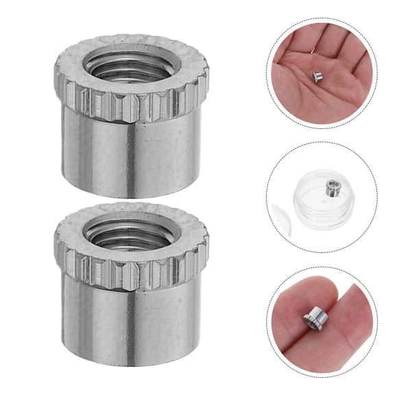 Mobutofu 10Pcs Airbrush Nozzle Dust Caps Replacement Covers for Home Paint Sprayer