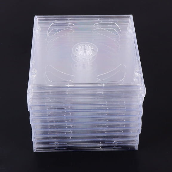 Mobutofu 10-Pack DVD Storage Bin Organizer for Efficient Media Storage and Organization