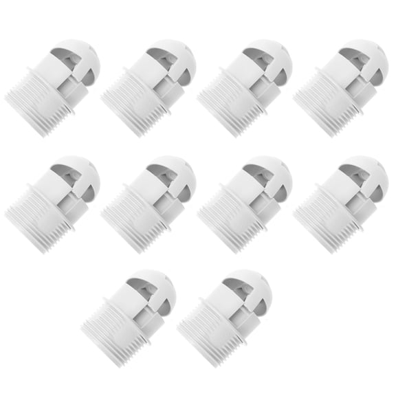 Mobutofu 10Pcs Heat Resistant Lamp Holder for Light Bulbs and Home Lighting