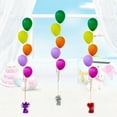 thumbnail image 1 of Mobutofu 12Pcs Silver Balloon Weights for Wedding Party and Birthday Party Decorative Base, 1 of 8