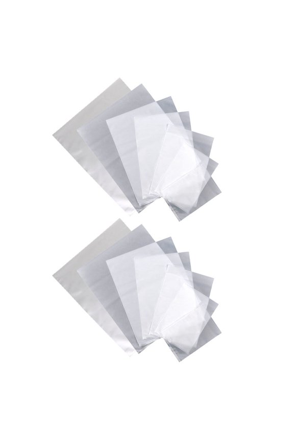 14PCS Transparent EVA Travel Sealing Pouches Organizer Bags for Gym, Toiletries, and Daily Essentials