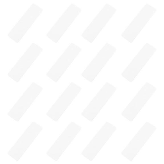 Mobutofu 16Pcs Sew On Tape for DIY Projects Fastening Tape White Black