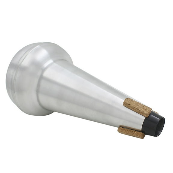 Mobutofu 1Pack Aluminium Alloy Tenor Slide Trombone Mute for Sound Reduction Intonation Control 9.8x4.7x4.7in