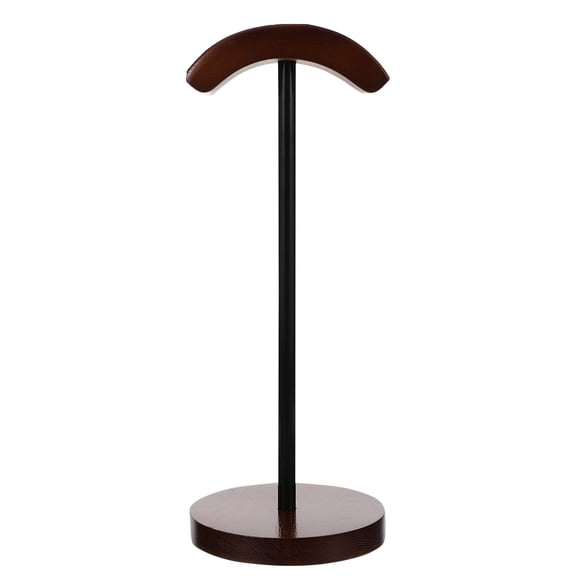 Mobutofu 1Pack Desktop Organization Rectangular Wooden Headphone Holder For Headphones 13X5.5In