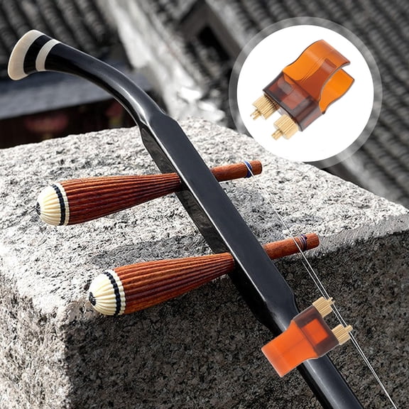 Mobutofu 1Pack Erhu Fine Resin Alloy Tone Adjustment Stable Sound Music Practice Performance