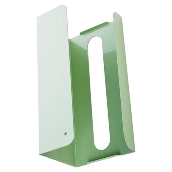 Mobutofu 1Pack Green Tissue Holder Wall Mounted Storage Drawer for Kitchen Use