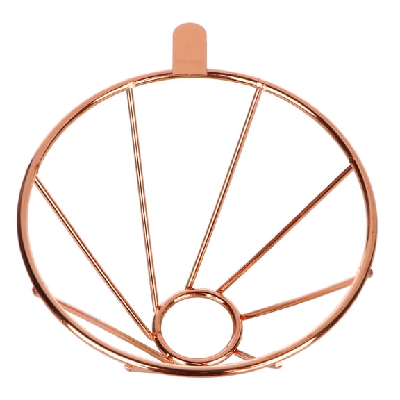 Mobutofu 1Pack Portable Coffee Dripper Brewer in 9.8*6.7Inch for Home Use in Rose Gold