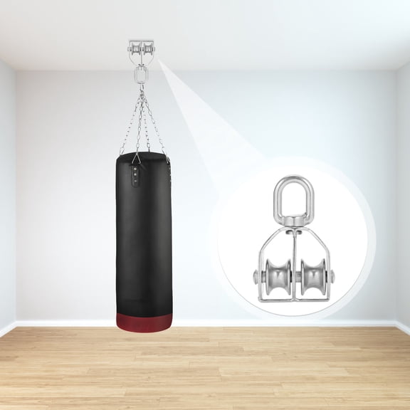 Mobutofu 1-Pack Exercise Pulley for Gym Cable Pulley System, Fitness Cable Pulleys Accessory for Home Workout