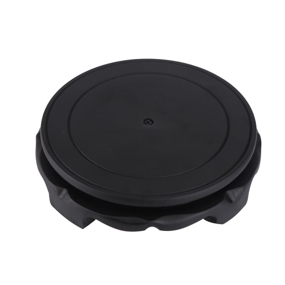 Mobutofu 1Pack Simple Style Rotatable Multi-purpose Flowerpot Base in Black Wood 6.7x6.7x2in