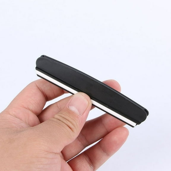 Mobutofu 1Pack Simple and Practical Design Cutter Sharpening Guide for Kitchen Cutters in Black