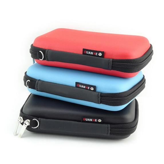 Mobutofu 1Pack Travel Organizer Bag in Black with Multi-Compartment Design for Electronics Accessories