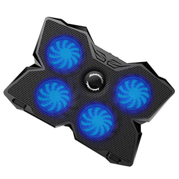 Mobutofu Black USB Laptop Cooling Fan - 1 Pc Notebook Cooler Pad with Strong Heat Dissipation for Gaming and Computer Use