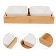 thumbnail image 1 of Mobutofu 1Pc Ceramic Fruit Plate with Multi-Grid Design, Household Tableware for Serving Snacks and Fruits, 1 of 8