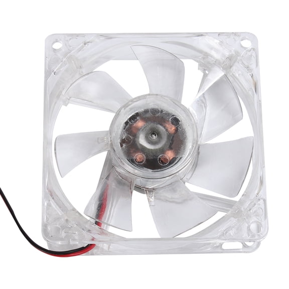 Mobutofu 1Pc LED Computer Case Fan High Speed Quiet with Efficient Heat Sink and Low Carbon Material