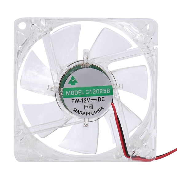 Mobutofu Multi-LED Quiet Computer Case Fan 1Pc with Easy Release for Efficient Cooling and Improved PC Performance